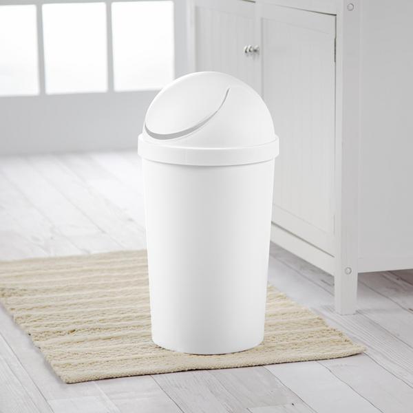 Sterilite 1083 – 3 Gal. Round SwingTop Wastebasket