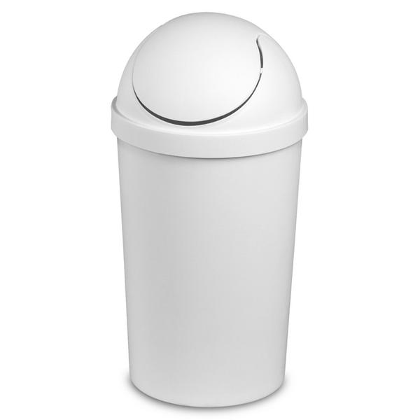 sterilite 1083 – 3 Gal. Round SwingTop Wastebasket