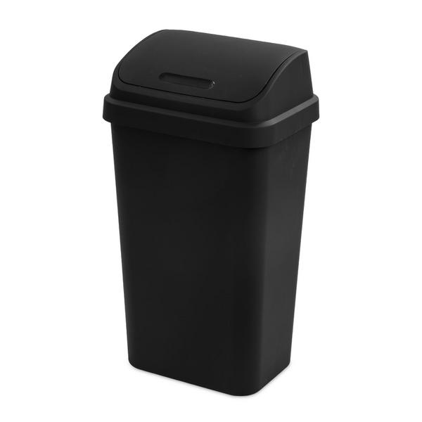 sterilite 1089 – 13 Gal. Swing Top Wastebasket