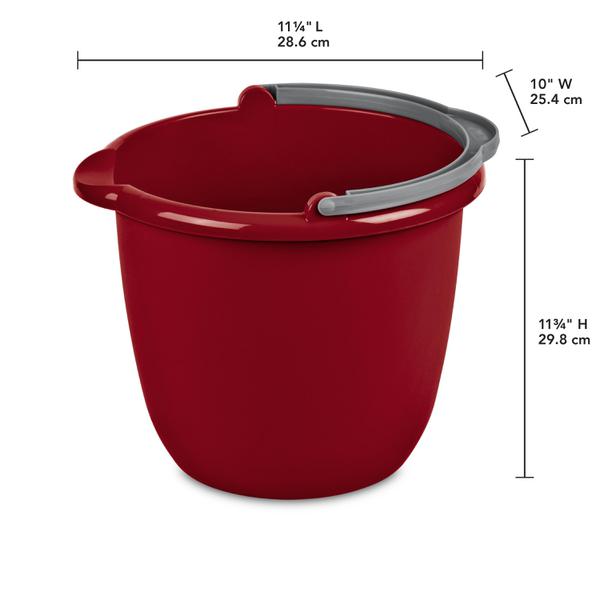 Sterilite 1120 – 10 Qt. Spout Pail Classic