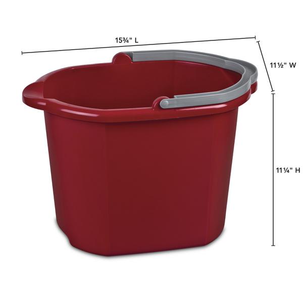 Sterilite 1121 – 16 Qt. Dual Spout Pail