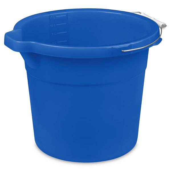 sterilite 1123 – 12 Qt. Spout Pail