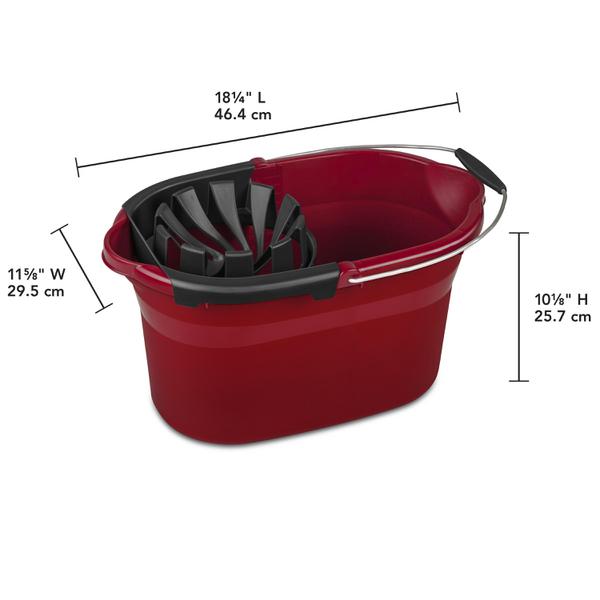 Sterilite 1129 – 17.5 Qt. Mop Bucket