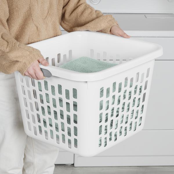 Sterilite 1204 – 1.5 Bushel Square Laundry Basket