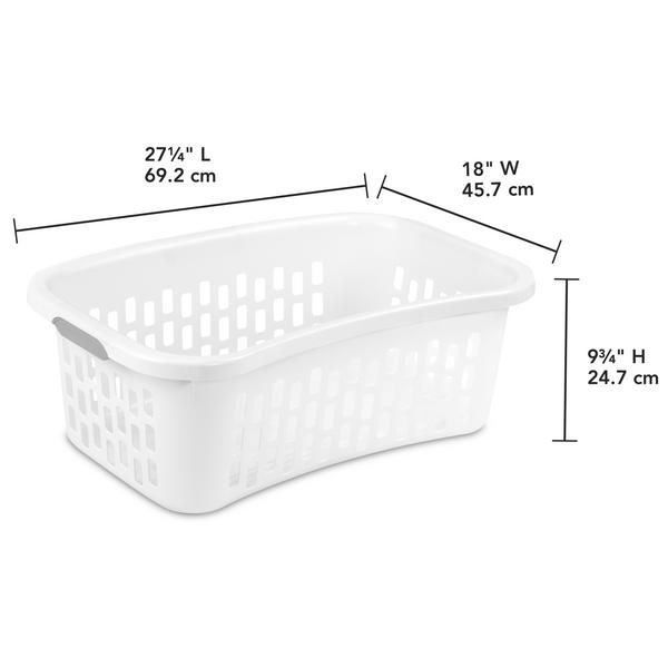 Sterilite 1219 – 1.5 Bushel HipHold Laundry Basket