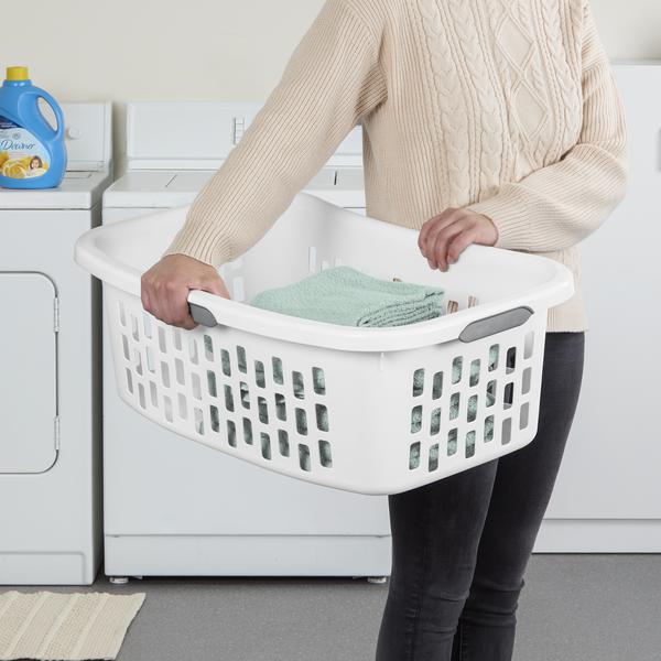 Sterilite 1219 – 1.5 Bushel HipHold Laundry Basket