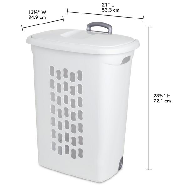 Sterilite 1222 – Ultra™ Wheeled Hamper