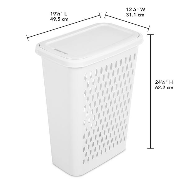 Sterilite 1226 – Slim Laundry Hamper