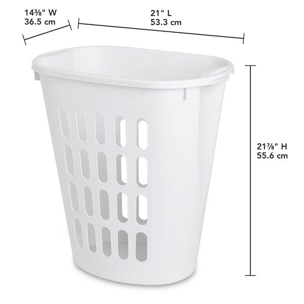 Sterilite 1256 – Open Laundry Hamper