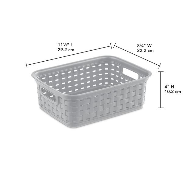 Sterilite 1270 – Small Weave Basket