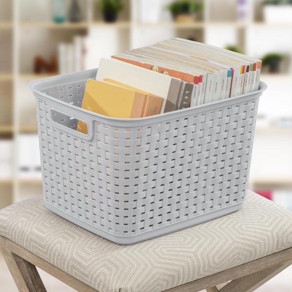 Sterilite 1273 – Tall Weave Basket