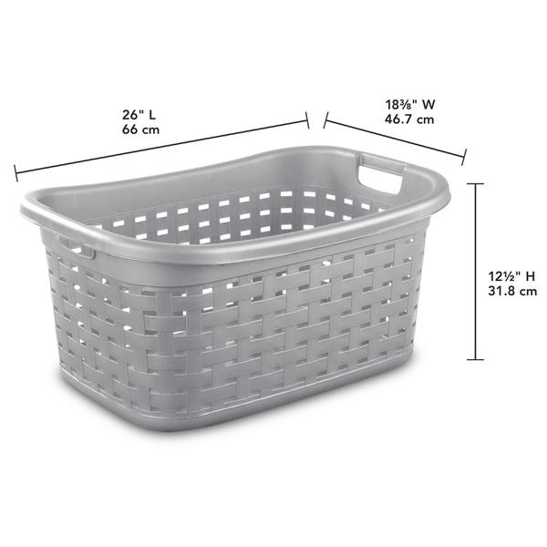 Sterilite 1275 – Weave Laundry Basket