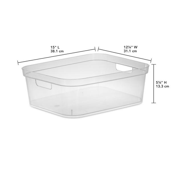 Sterilite 1324 – Short Storage Bin