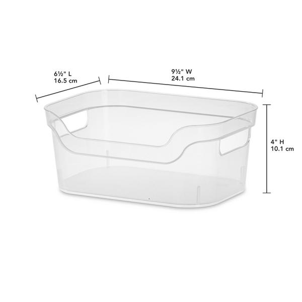 Sterilite 1333 – Set (2) Small Open Bins