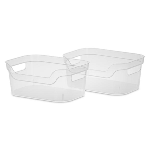 sterilite 1333 – Set (2) Small Open Bins