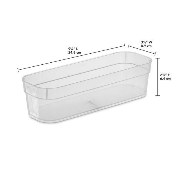 Sterilite 1353 – Set (3) Narrow Storage Trays