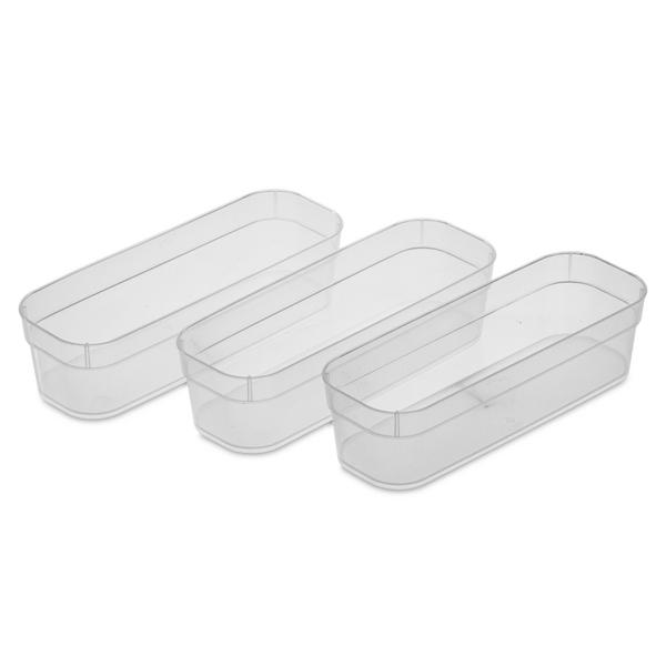 sterilite 1353 – Set (3) Narrow Storage Trays