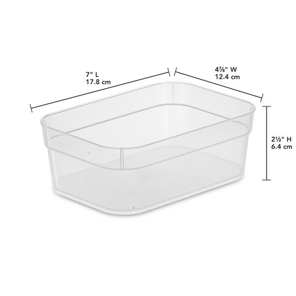 Sterilite 1355 – Set (3) Medium Storage Trays