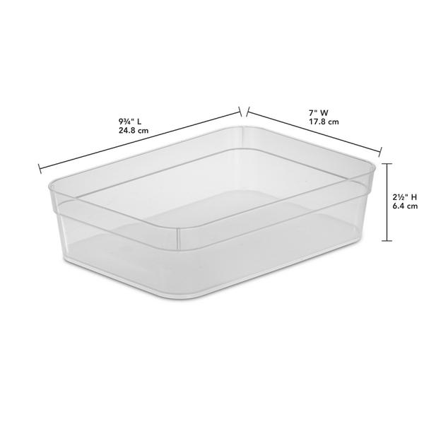 Sterilite 1357 – Set (3) Large Storage Trays