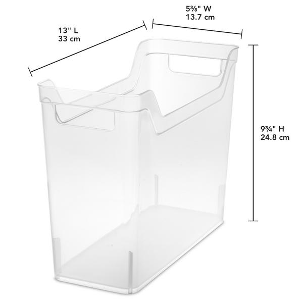 Sterilite 1361 – Narrow Shelf Bin