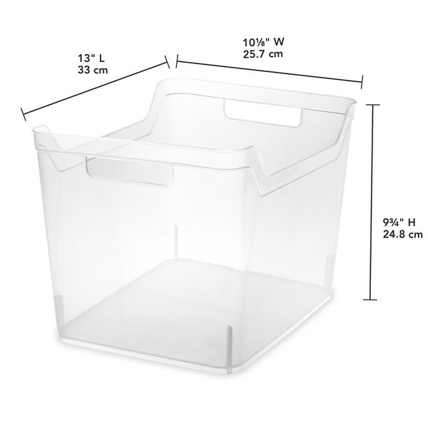 Sterilite 1363 – Wide Shelf Bin