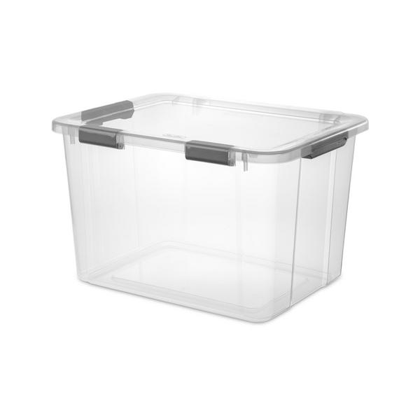 sterilite 1398 – 80 Qt. HingeLID Storage Box