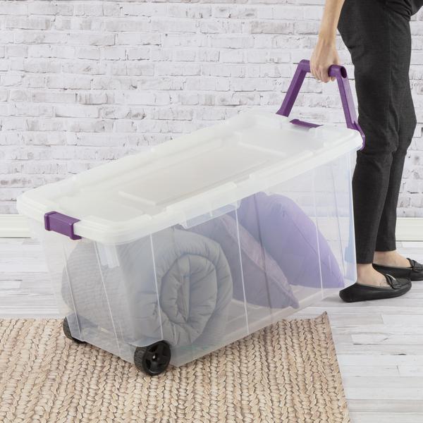 Sterilite 1468 – 160 Quart Wheeled Storage Box