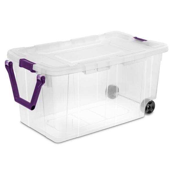 sterilite 1468 – 160 Quart Wheeled Storage Box