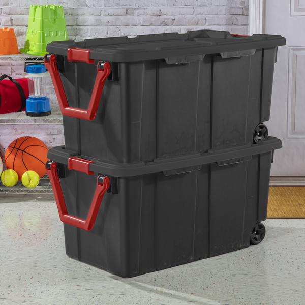 Sterilite 1469 – 40 Gallon Wheeled Industrial Tote