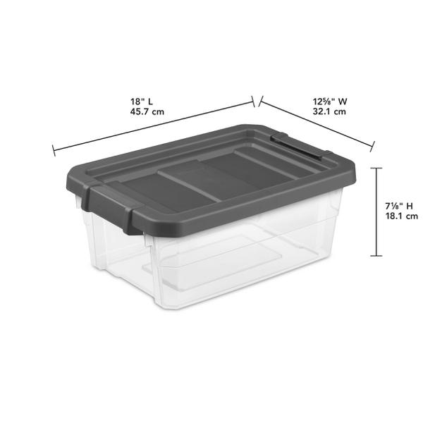 Sterilite 1472 – 16 Quart Stacker Box