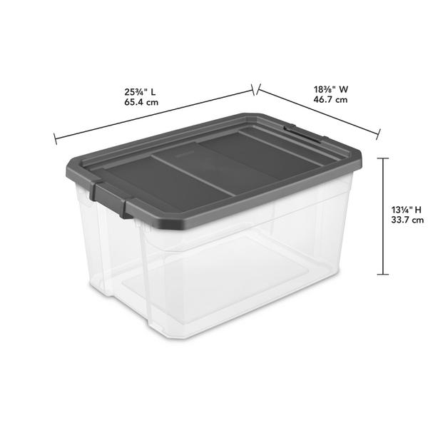 Sterilite 1476 – 76 Quart Stacker Box