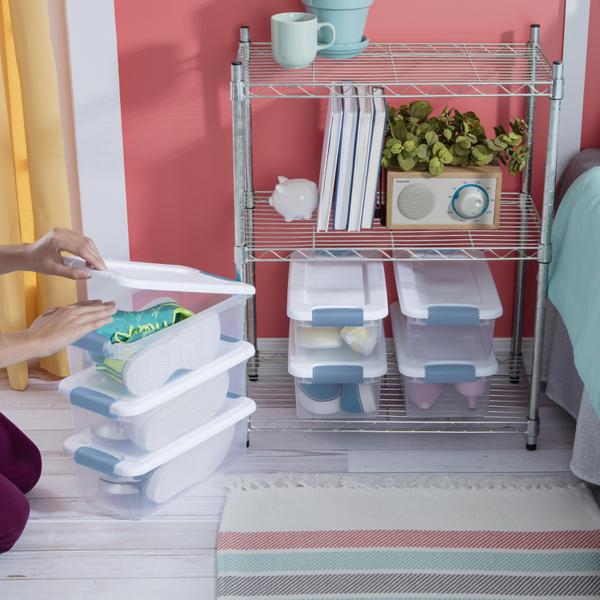 Sterilite 1492 – 6 Quart Latching Box