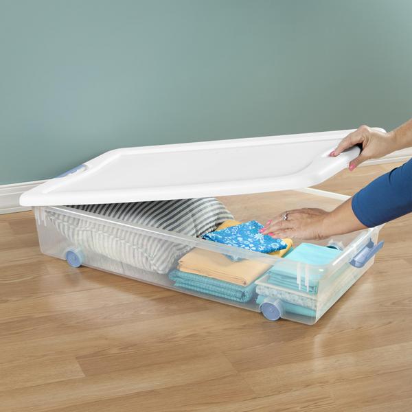 Sterilite 1498 – 56 Quart Wheeled Latching Box