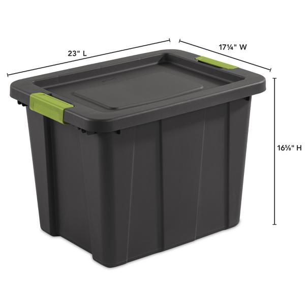Sterilite 1525 – 18 Gal. Latching Tuff1 Tote