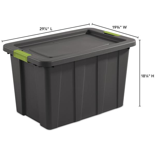 Sterilite 1527 – 30 Gal. Latching Tuff1 Tote