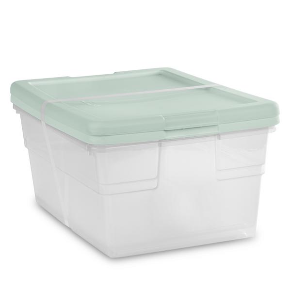 Sterilite 1645 – Set Of (2) 16 Qt. Storage Boxes