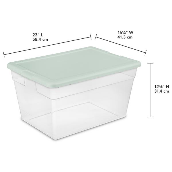 Sterilite 1659 – 56 Qt. Storage Box