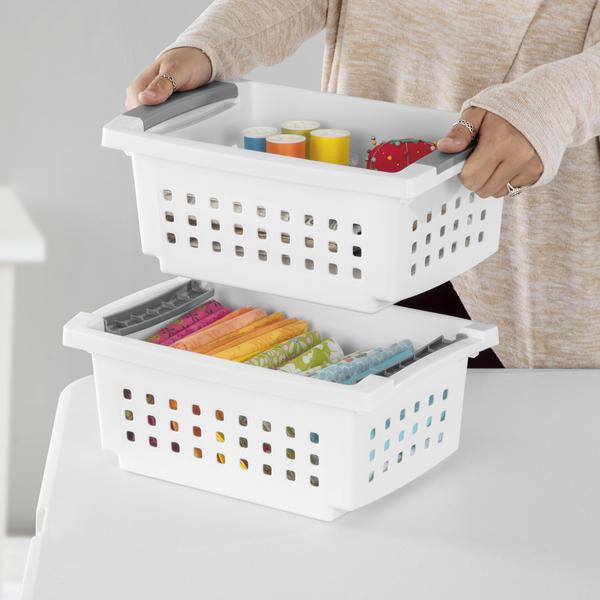 Sterilite 1660 – Small Stacking Basket