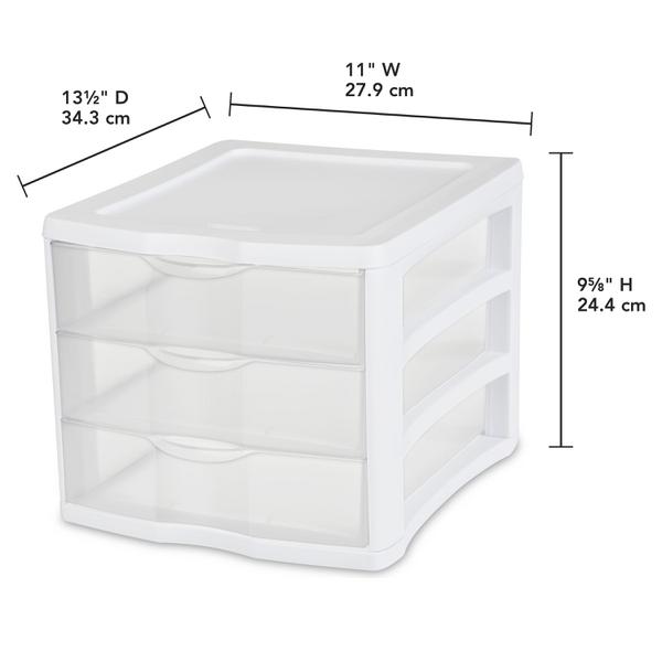Sterilite 1791 – 3 Drawer Unit