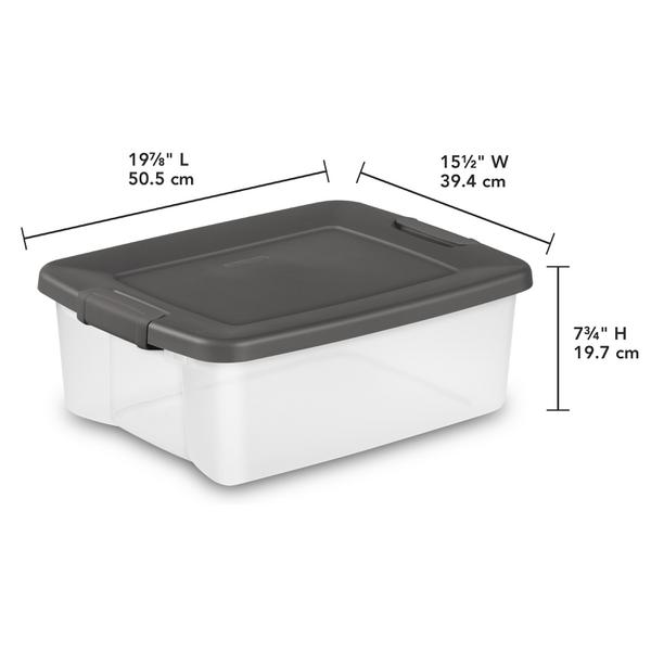 Sterilite 1936 – 25 Qt. ShelfTotes