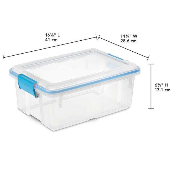 Sterilite 1942 – 12 Qt. Gasket Box