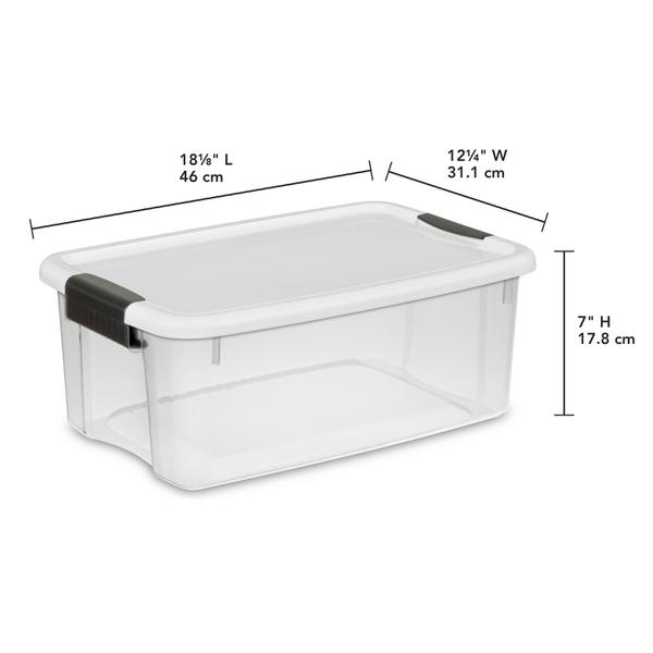 Sterilite 1984 – 18 Qt. Ultra™ Latch Box