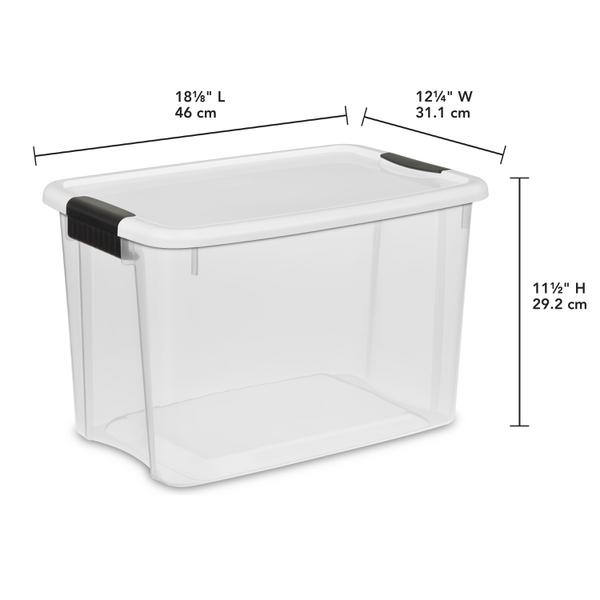 Sterilite 1985 – 30 Qt. Ultra™ Latch Box