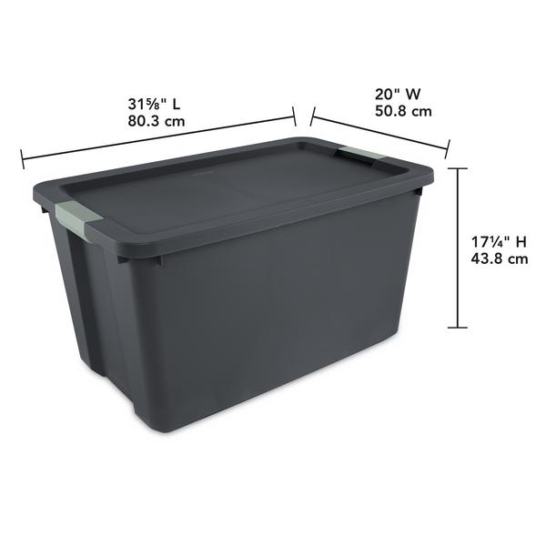 Sterilite 2219 – 34 Gal. Latch Tote