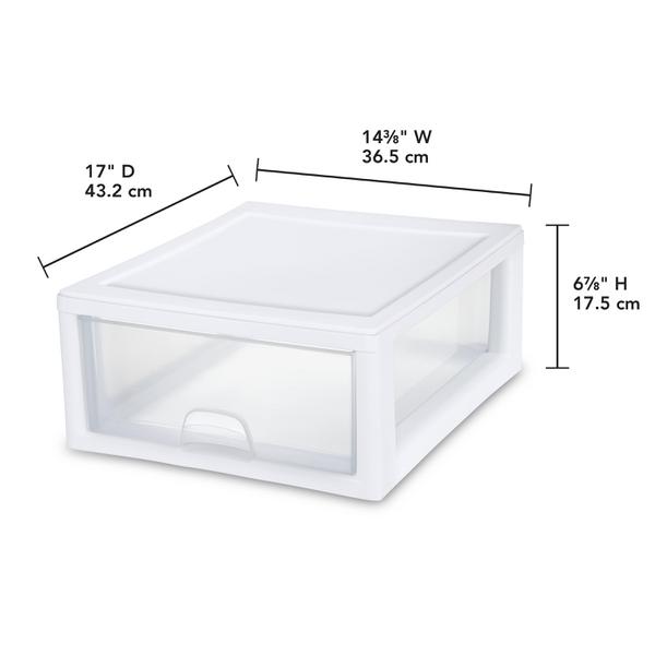 Sterilite 2301 – 16 Qt. Stacking Drawer