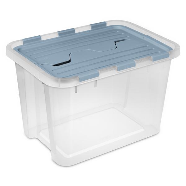sterilite 2393 – 30 Quart Hinged Lid Storage Box