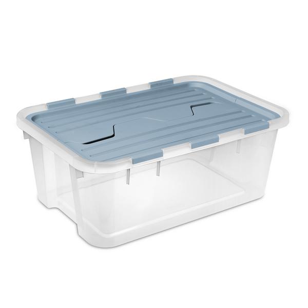 sterilite 2394 – 40 Quart Hinged Lid Storage Box