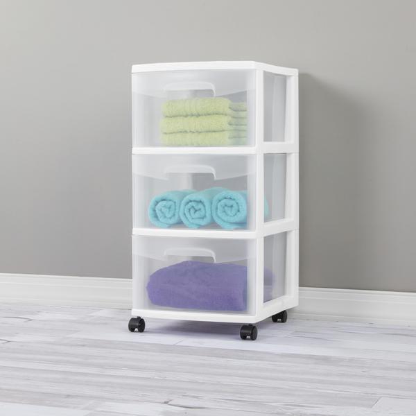 Sterilite 2830 – 3 Drawer Cart