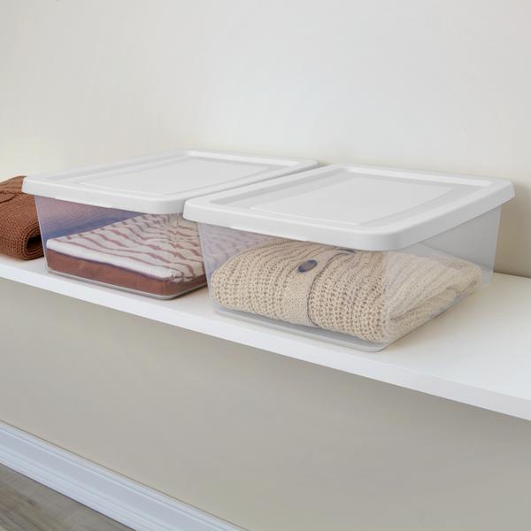 Sterilite 4243 – 12 Qt. Storage Box