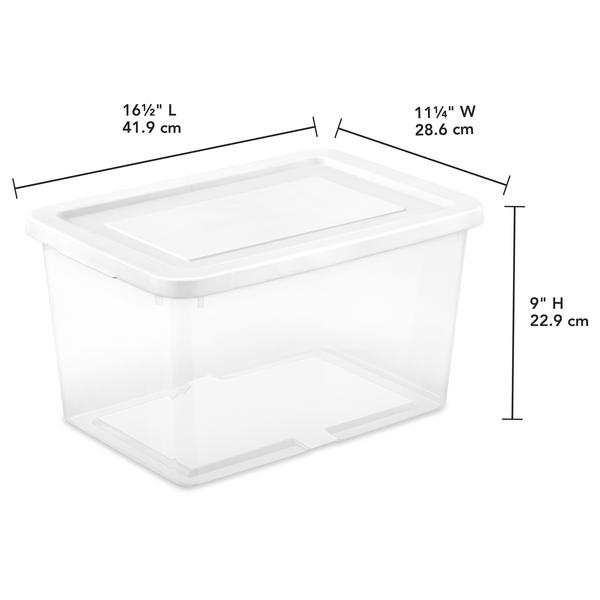 Sterilite 4244 – 20 Qt. Storage Box